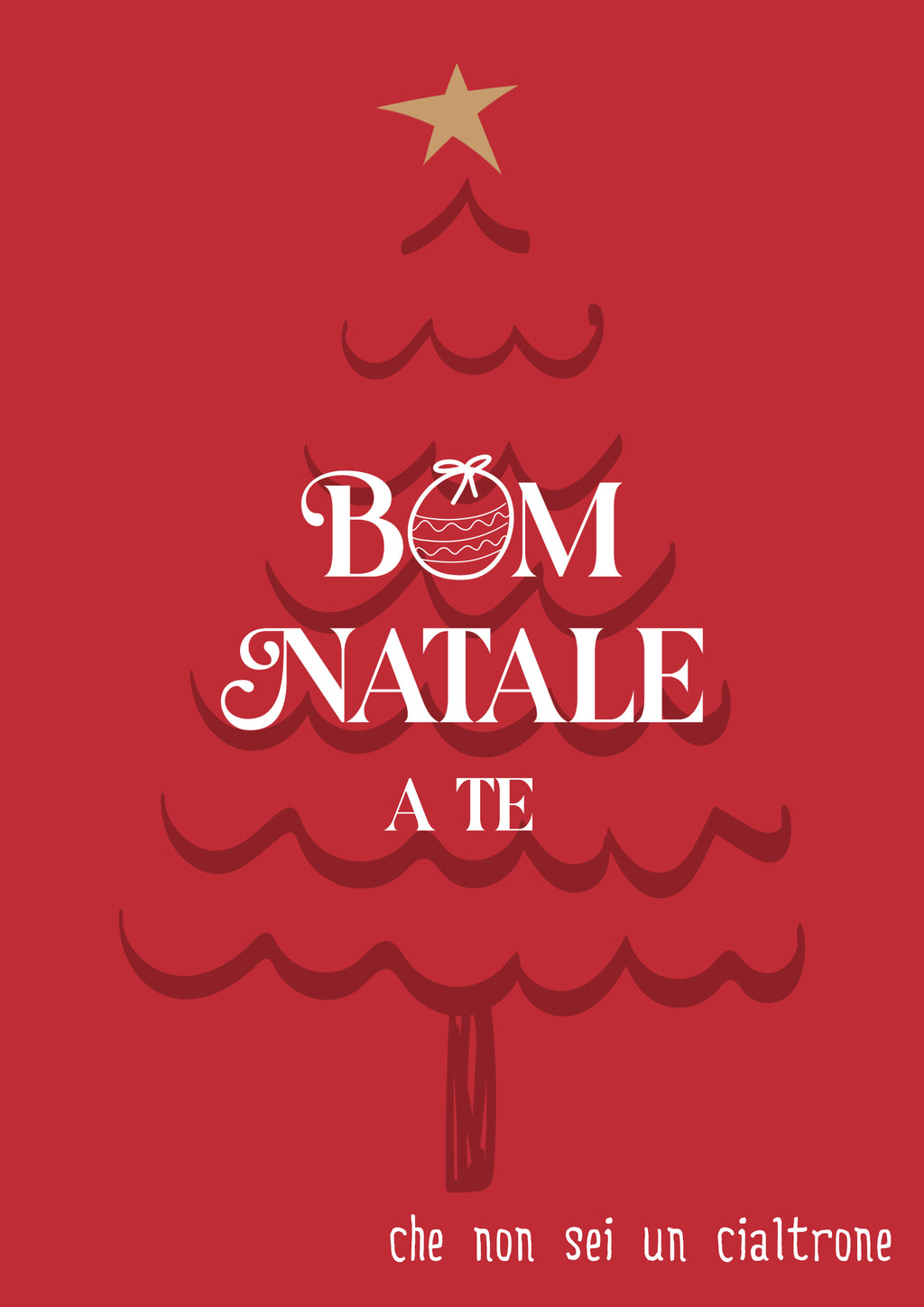 BOM Natale - Cartolina Auguri - Versione 1